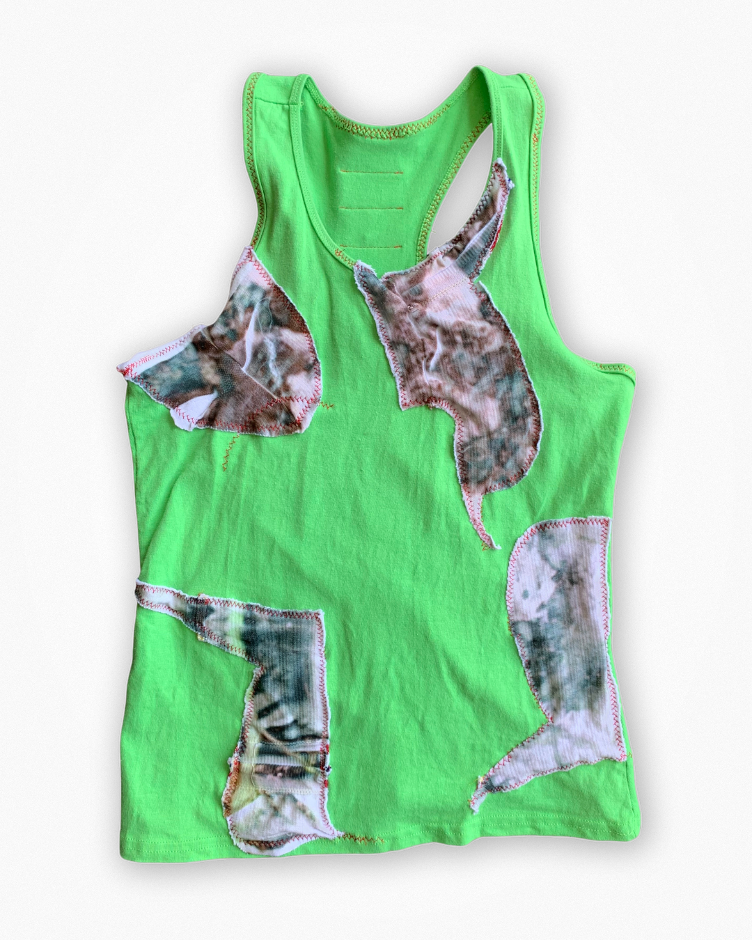 Tank Top Mix-media verde