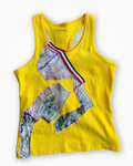 Tank Top Mix-media amarillo